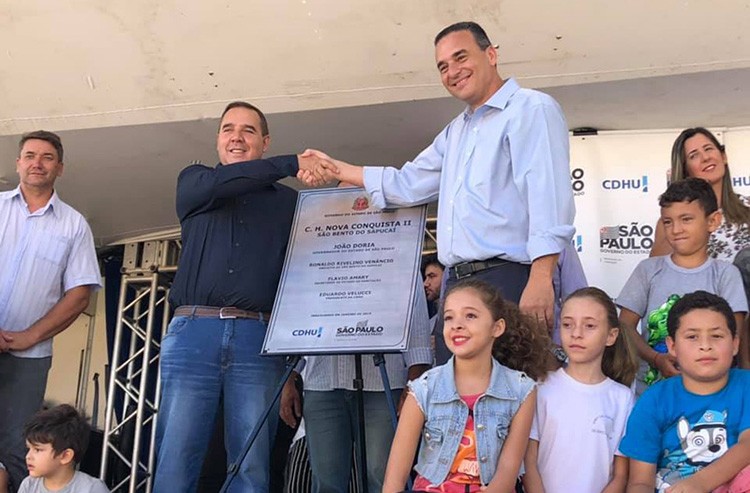 Inaugurado o Conjunto Habitacional Nova Conquista II - CDHU